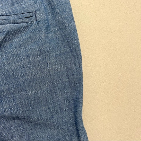 J. Crew Factory Women's 5” Classic Chambray Short Size 4 - Picture 5 of 8